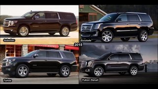 [2015] Cadillac Escalade vs. Chevy Sub
