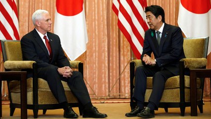 "Gli USA con voi al 100%". Pence rassicura il Giappone sulla Corea del Nord