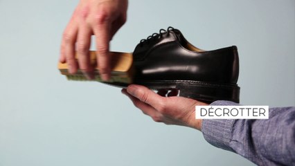 Cirer ses chaussures en mode GQ