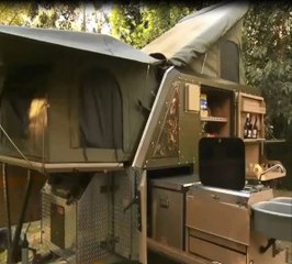 Seyyar Bir Eve Dönüşebilen Muhteşem Araç