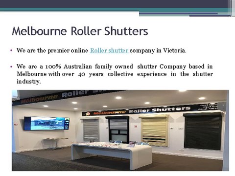 Melbourne Roller Shutters