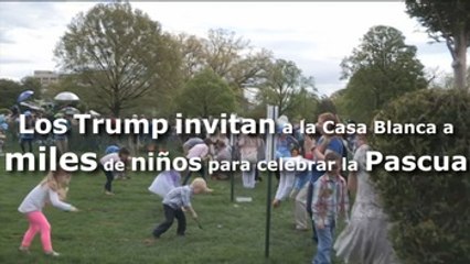 Los Trump invitan a la Casa Blanca a miles de niños para celebrar la Pascua