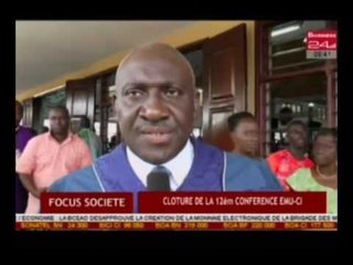 Business 24 / Focus Société - Cloture de la 12eme conference EMU-CI