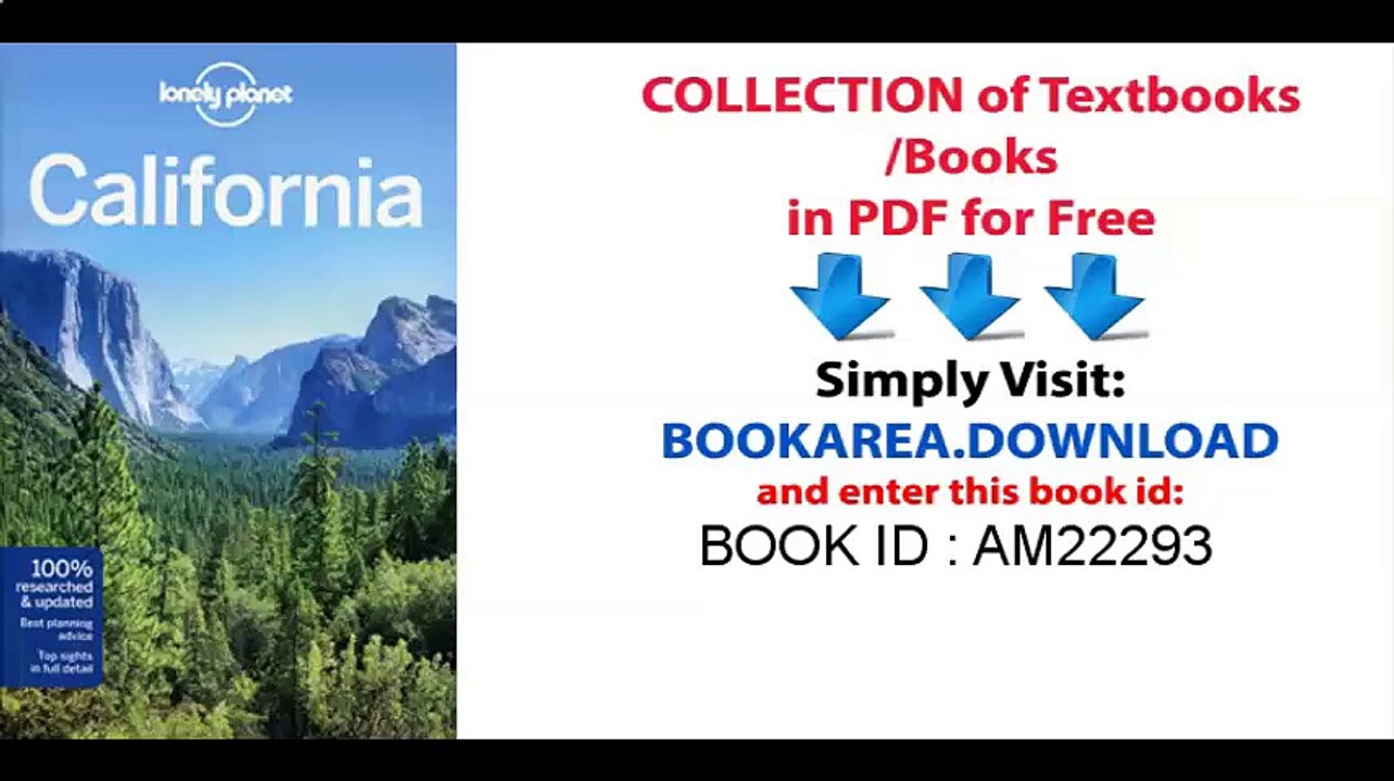 Lonely Planet California (Travel Guide)