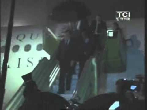 Arrivée du Premier Ministre Français François Fillon en Côte d'Ivoire