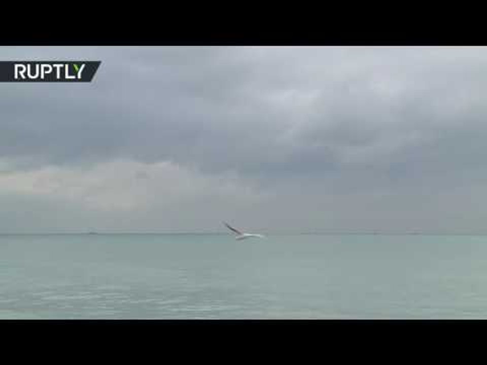 Russian Tu-154 plane crash: First VIDEO from rescue operation in Black Sea