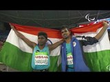 Mariyappan Thangavelu clinches gold in high jump at Paralympics, creates history| Oneindia News