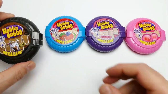Hubba Bubba Bubble Tape Cola, Melone Mega Long - Chewing Gu