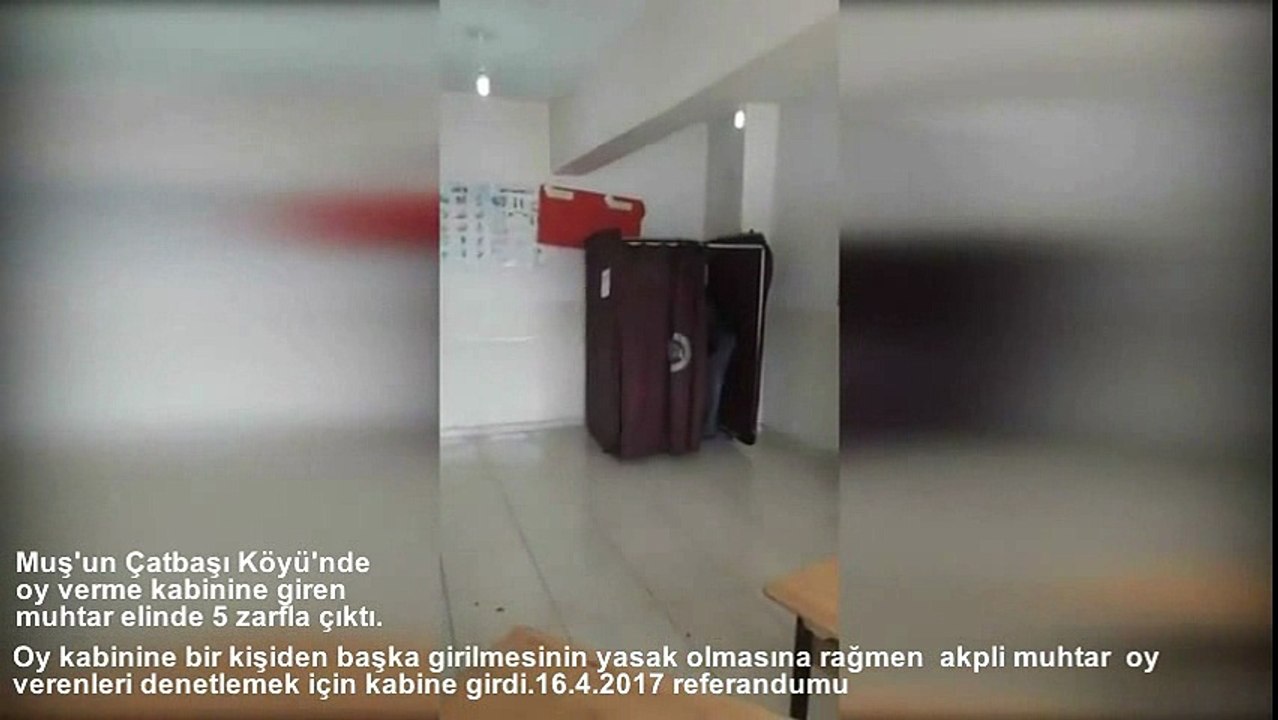 AKP'li muhtar kabindekileri denetlerken yakalandı
