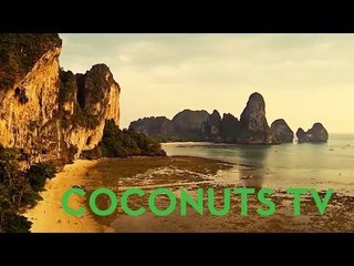 Getting lifted in Krabi, Thailand