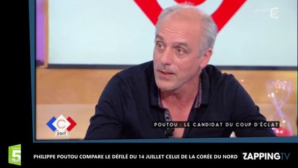Philippe Poutou compare le défilé du 14 juillet à celui de la Corée du Nord ! (Vidéo)