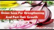 How onion can be healpful in regrowth of hair   Hair regrowth remedy   YouTube 3