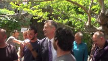 Le candidat à la Présidentielle Jean Lassalle était à Ucciani pour la Merendella di Pasqua