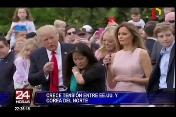 Crece tensión entre Estados Unidos y Corea del Norte