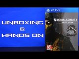 Unboxing & Hands On: Mortal Kombat X (PS4)