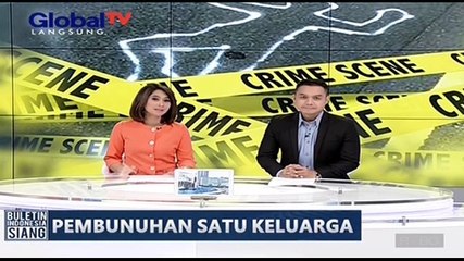 Polisi Tangkap Pelaku Pembunuhan Satu Keluarga