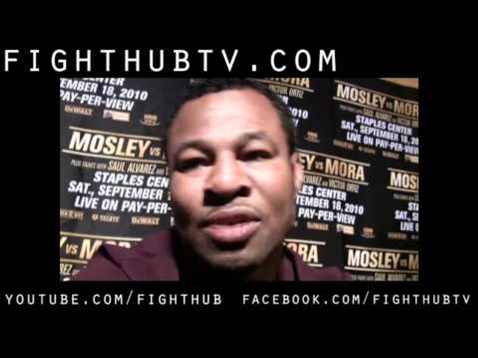 Shane Mosley wants Floyd Mayweather Jr. Rematch; breaks down pacman/margarito