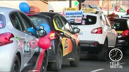 Les patrons des auto-écoles en colère