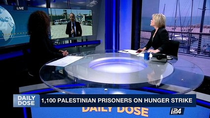 DAILY DOSE | 1,100 Palestinian prisoners on hunger strike | Tuesday, April 18th 2017