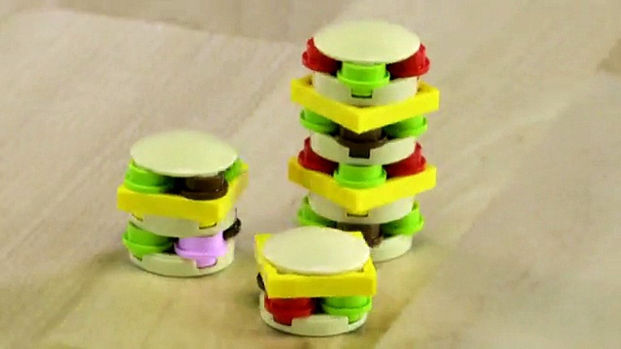 Tuto Lego HAMBURGER