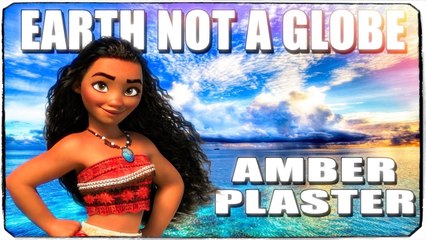 Amber Plaster Earth Not A Globe - Die Erde ist kein Globus-