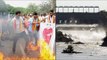 Karnataka releases Cauvery water to Tamil Nadu amidst shutdown & protest| Oneindia News