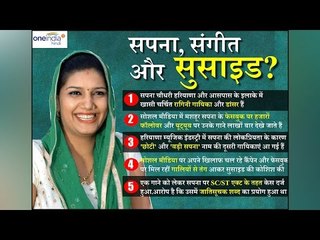 Haryana Folk singer Sapna Chaudhary attempts suicide, out of danger now | Oneidnia News