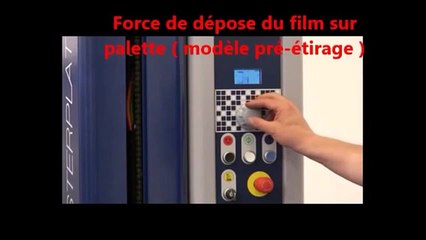 Robopac Masterplat Üstten Baskılı Tablalı Streç Makinesi