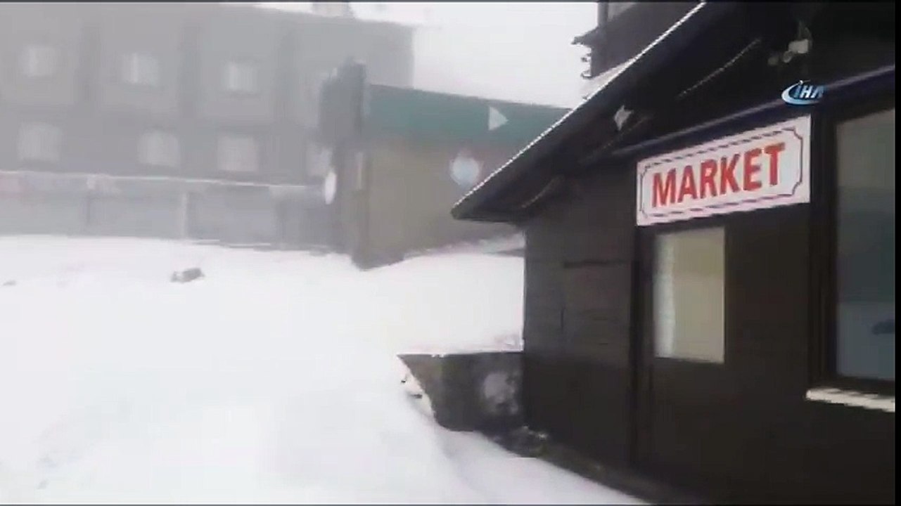 Uludağ'da Nisan Karı