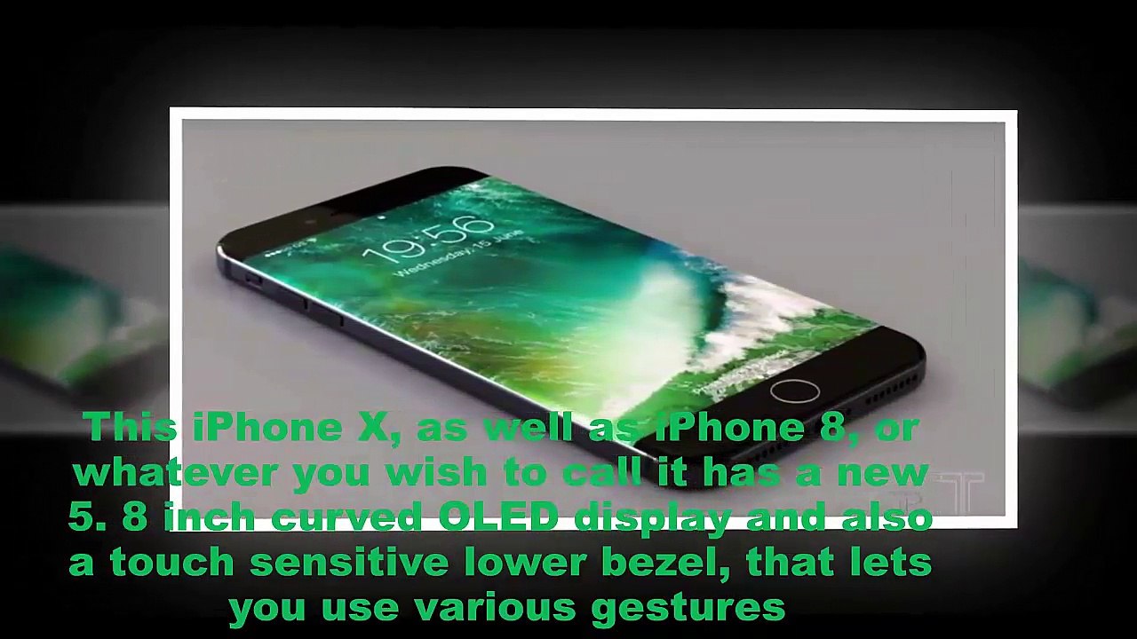 iPhone X is the 2017 Anniversary 10 Year Model Everyone is Waiting for - Upcoming i Phone 2017
