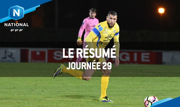 Championnat National : tous les buts de la 29e journée