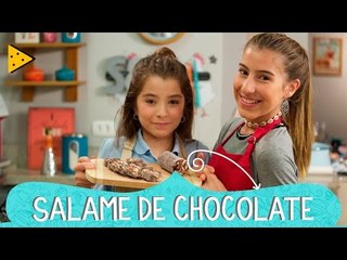LASCAS DE OVO DE PÁSCOA QUE VIRAM SALAME DE CHOCOLATE | IVANA & SOFIA