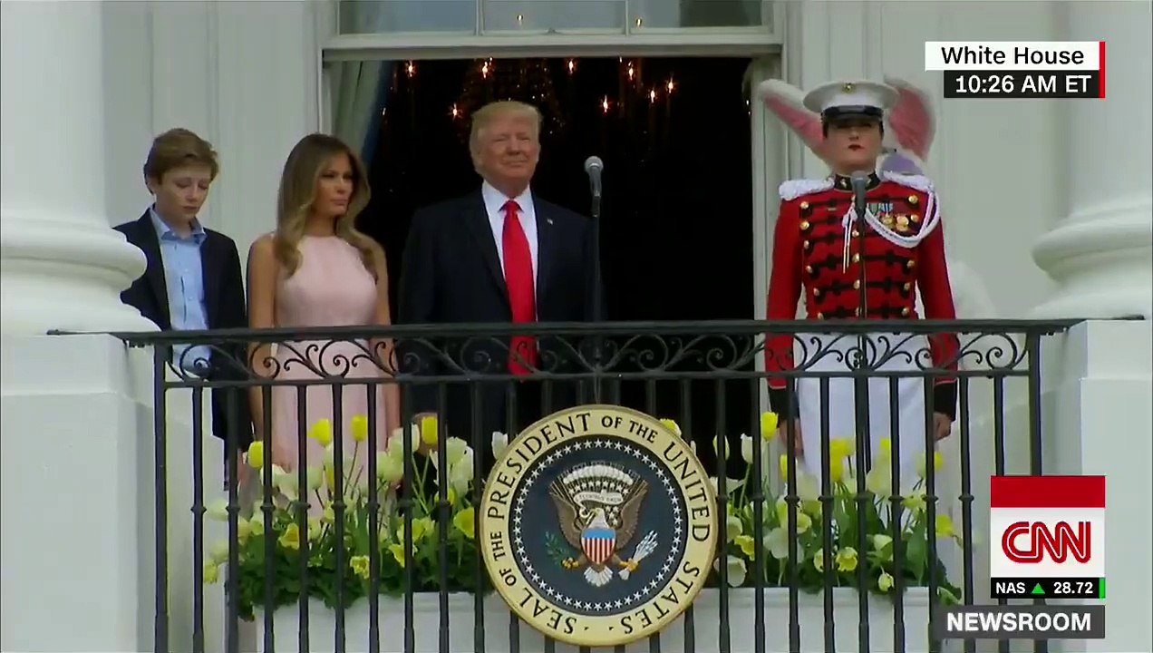 Quand Mélania Trump rappelle discrètement son mari à l'ordre