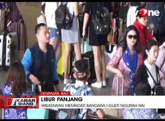 Bandara I Gusti Ngurah Rai Dipadati Wisatawan