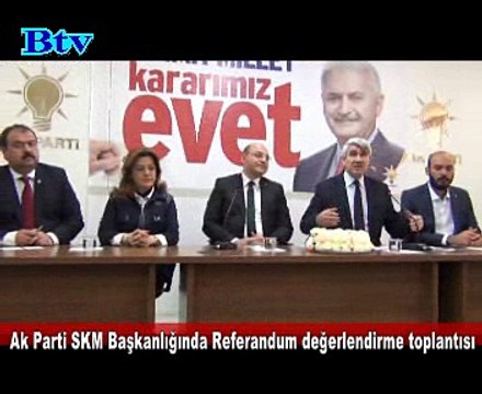 AK Parti SKM'den referandum değerlendirmesi