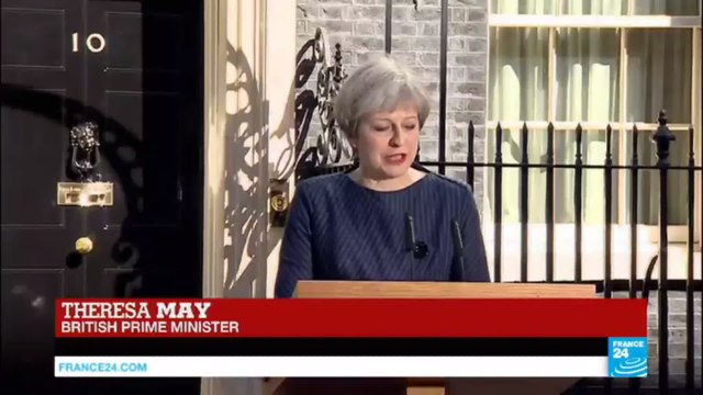 UK - Theresa May calls snap general election
