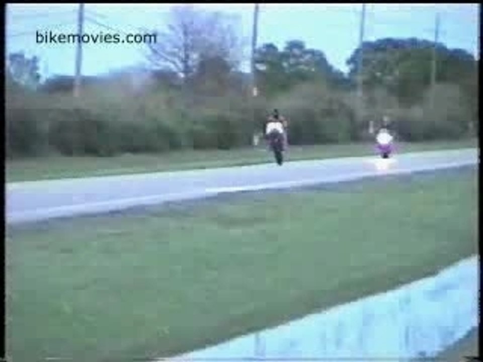 Yamaha R1  accident
