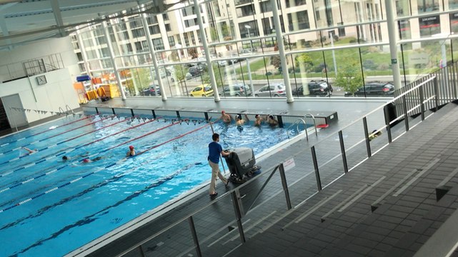 Cinq ans de travaux: le chantier du stade nautique