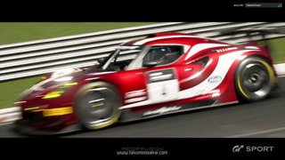 Gran Turismo Sport Beta - Replay Alfa Romeo 4C GR.3 @ Nürburgring Nordschleife