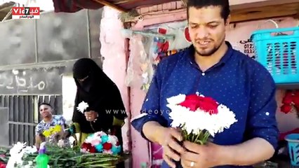 بالفيديو.. بائع زهور بنى سويف: بيع الورد إبداع أكثر منه مهنة للكسب
