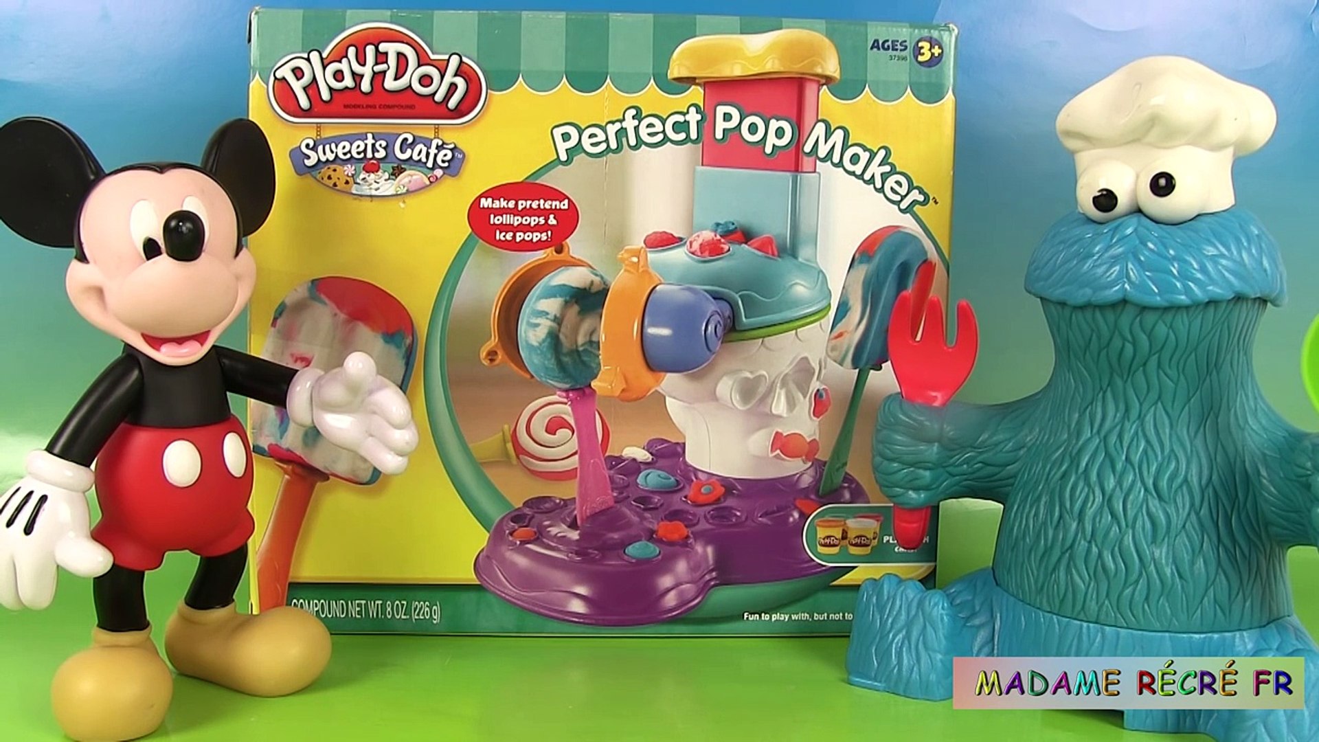 Pâte à Modeler Play Doh Glaces Esquimaux Sucettes Perfect Pop Maker - video  Dailymotion