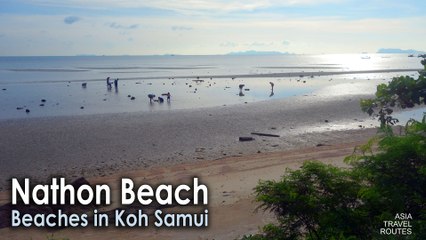 Nathon Beach on the west coast of Koh Samui