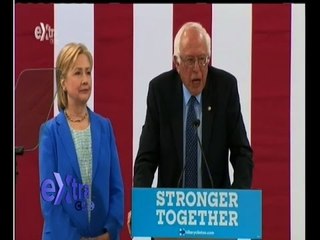 غرفة الأخبار | عاجل…مؤتمر انتخابي مشترك لبيرني ساندرز وهيلاري كلينتون