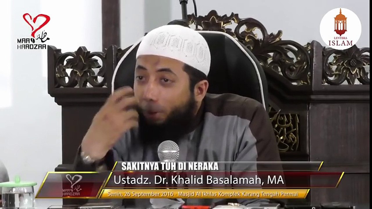 Renungkan, Apa susahnya mencontohi Rasulullah- Ustadz DR Khalid Basalamah, MA
