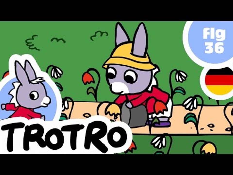 TROTRO - EP36 - Trotro gießt die Blumen