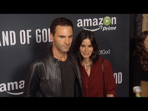 Courteney Cox & Johnny McDaid // Hand of God Premiere Screening Red Carpet Arrivals