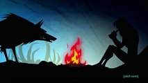 Jack and The Wounded White Wolf - Samurai Jack S5E3