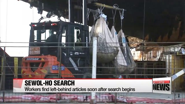 Search for nine missing passengers of Sewol-ho ferry begins