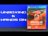 Unboxing & Hands On: DRIVECLUB (PS4)
