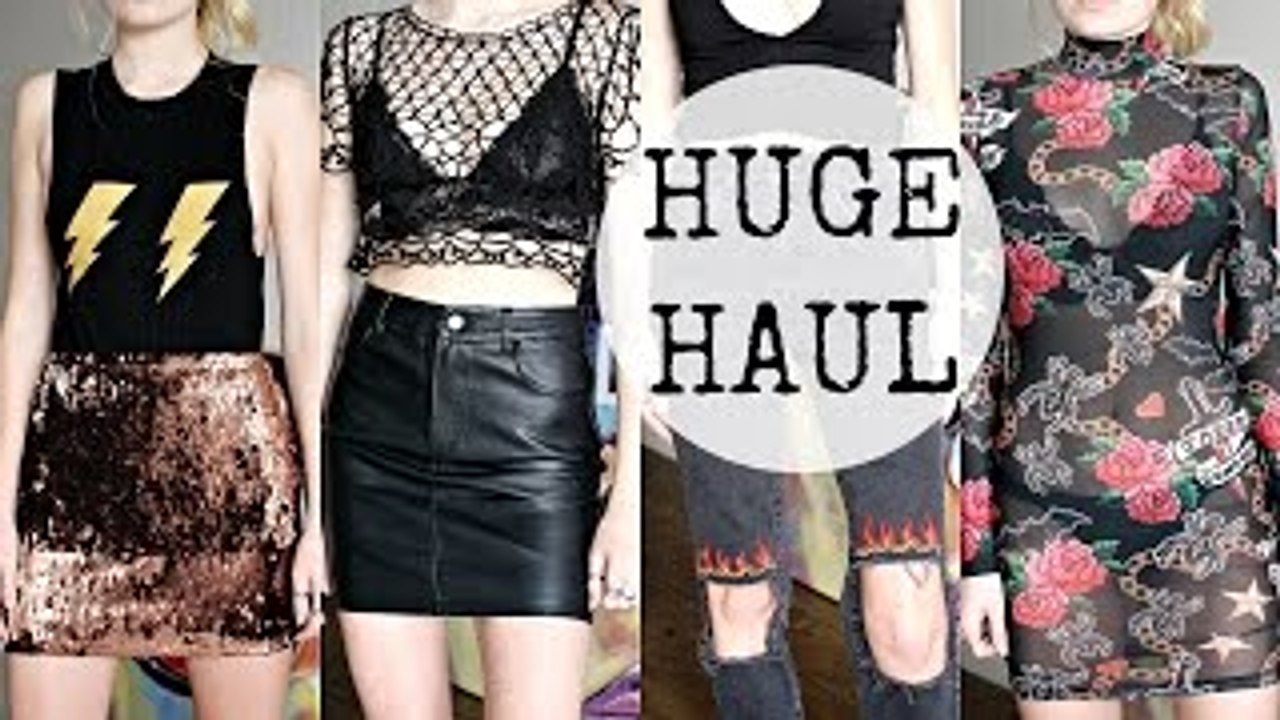 HUGE BLACK FRIDAY + CYBER MONDAY TRY ON HAUL / Kallie Kaiser
